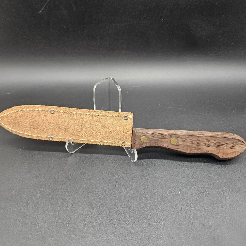 Vintage KABAR Fish Fillet Knife #1383 w/ Leather Sheath Filet Knives